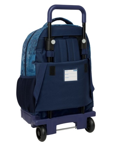 MOCHILA GDE. C/RUEDAS COMPACT EXT.SIMPLE SAFTA "NEW EDITION"