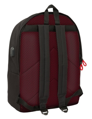 MOCHILA DOBLE PARA PORTATIL 15,6"+USB MUNICH "VULCAN"