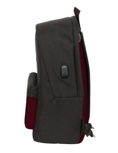 MOCHILA DOBLE PARA PORTATIL 15,6"+USB MUNICH "VULCAN"