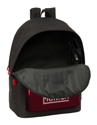 MOCHILA DOBLE PARA PORTATIL 15,6"+USB MUNICH "VULCAN"