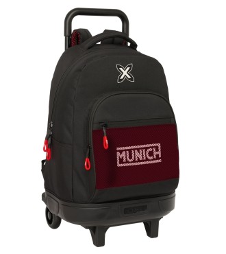 MOCHILA GDE. C/RUEDAS COMPACT EXTRAIBLE MUNICH "VULCAN"