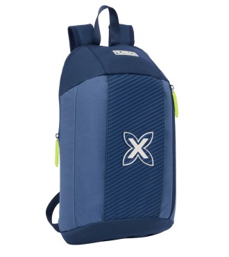 MINI MOCHILA CREMALLERA VERTICAL MUNICH "BLUE INDIGO"