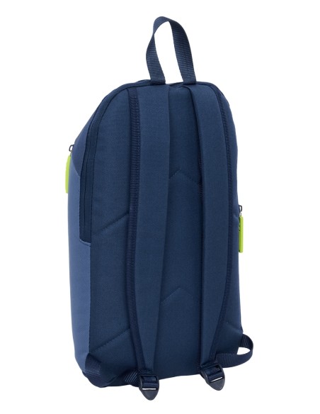 MINI MOCHILA CREMALLERA VERTICAL MUNICH "BLUE INDIGO"