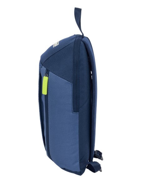 MINI MOCHILA CREMALLERA VERTICAL MUNICH "BLUE INDIGO"