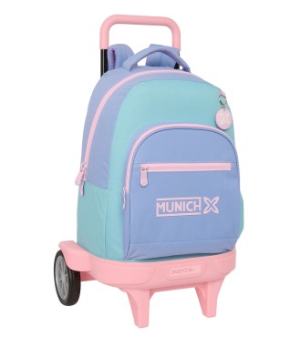 MOCHILA GDE. C/RUEDAS COMPACT EVOL. EXT. MUNICH "MELLOW"