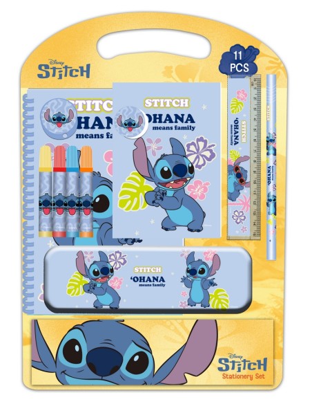 SET ESCRITURA STITCH "ICE CREAM"