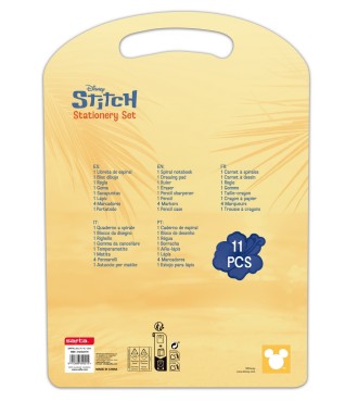 SET ESCRITURA STITCH "ICE CREAM" 2