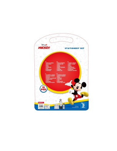 SET ESCRITURA MICKEY MOUSE "GOOD DAY"