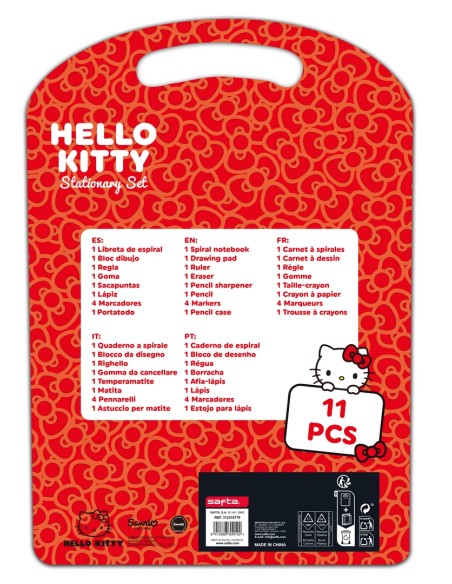 SET ESCRITURA HELLO KITTY "ICONIC"