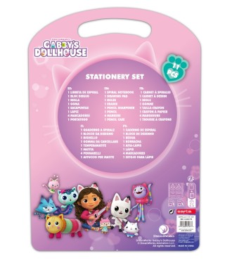 SET ESCRITURA GABBY'S DOLLHOUSE "CONFETTI" 2