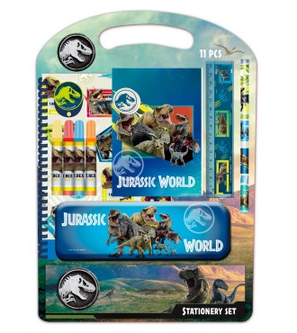 SET ESCRITURA JURASSIC WORLD