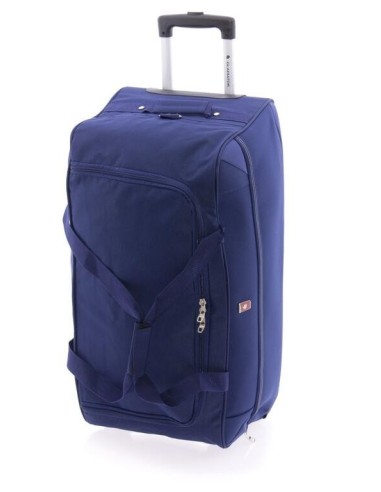 Bolso Viaje Con Ruedas M Gladiator Metro Azul Maletas via...