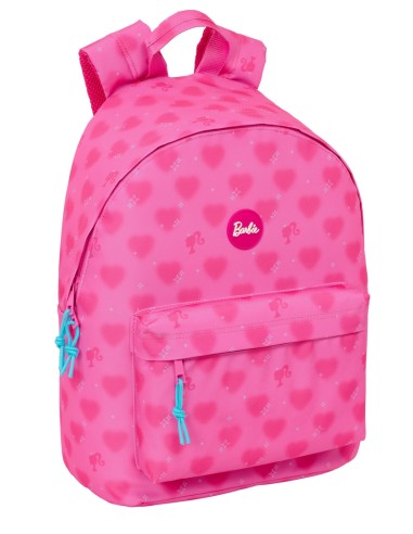 MOCHILA PARA PORTATIL 14,1" BARBIE "CORAZONES"