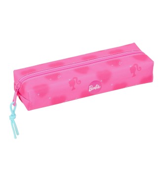 PORTATODO RECTANGULAR C/GOMA ELAST. 22CM BARBIE "CORAZONES"