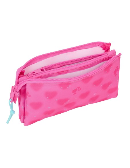 PORTATODO TRIPLE BARBIE "CORAZONES" PORTATODO TRIPLE BARBIE "CORAZONES"