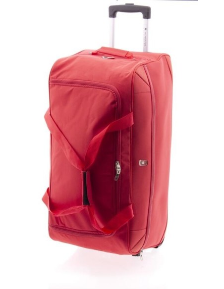 Bolso Viaje Con Ruedas M Gladiator Metro Rojo Maletas via...