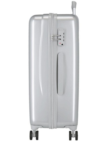 3591821 TROLLEY ABS 68CM. 4R. MICKEY PLATA