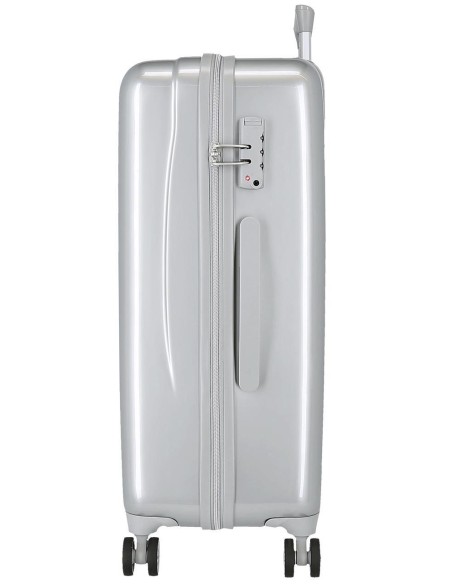 3591821 TROLLEY ABS 68CM. 4R. MICKEY PLATA