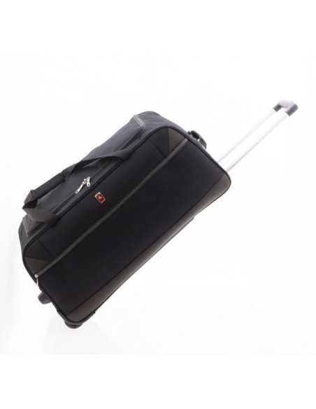 Bolso Viaje Con Ruedas M Gladiator Metro Negro Maletas Bl...