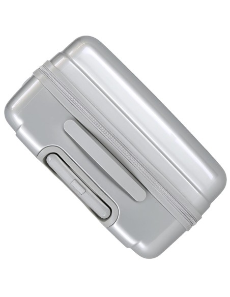 3591821 TROLLEY ABS 68CM. 4R. MICKEY PLATA