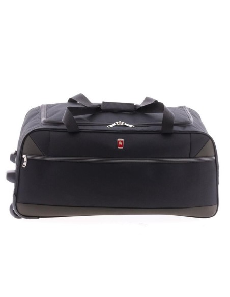 Bolso Viaje Con Ruedas M Gladiator Metro Negro Maletas Bl...