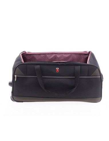 Bolso Viaje Con Ruedas M Gladiator Metro Negro Maletas Bl...