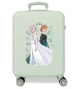 2311125 TROLLEY ABS 55CM. 4R. FROZEN NATURE MENTA