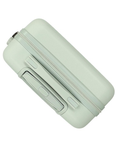 2311125 TROLLEY ABS 55CM. 4R. FROZEN NATURE MENTA