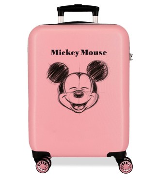 3951121 TROLLEY ABS 55CM. 4R. MICKEY SKETCH NUDE