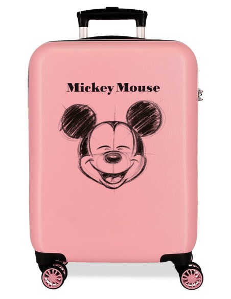 3951121 TROLLEY ABS 55CM. 4R. MICKEY SKETCH NUDE 3951121 TROLLEY ABS 55CM. 4R. MICKEY SKETCH NUDE