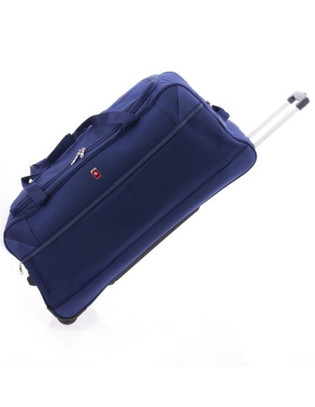 Bolso Viaje Con Ruedas L Gladiator Metro Azul Maletas via...