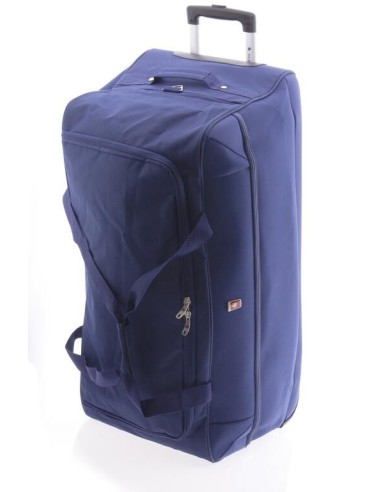 Bolso Viaje Con Ruedas L Gladiator Metro Azul Maletas via...