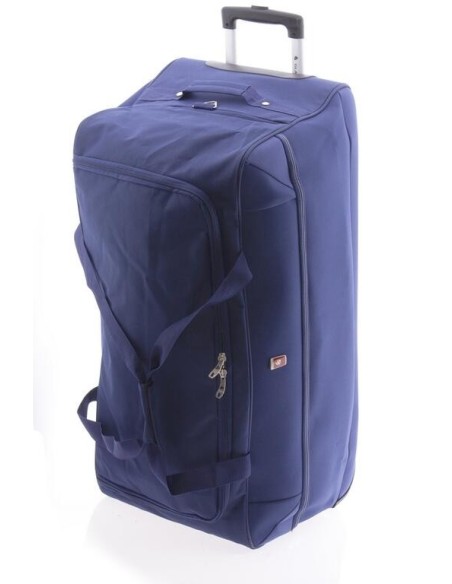 Bolso Viaje Con Ruedas L Gladiator Metro Azul Maletas via...