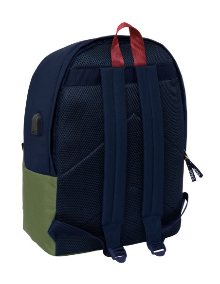 MOCHILA DOBLE PARA PORTATIL 15,6"+USB EL PULPO "VERDE" MOCHILA DOBLE PARA PORTATIL 15,6"+USB EL PULPO "VERDE"