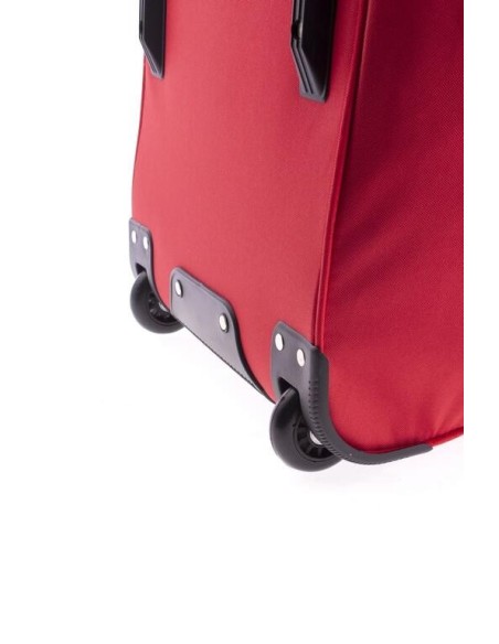 Bolso Viaje Con Ruedas L Gladiator Metro Rojo Maletas via...