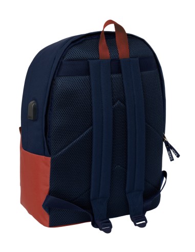MOCHILA DOBLE PARA PORTATIL 15,6"+USB EL PULPO "CALDERA"