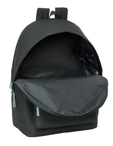 MOCHILA DOBLE PARA PORTATIL 15,6"+USB EL PULPO "GRAFITO"