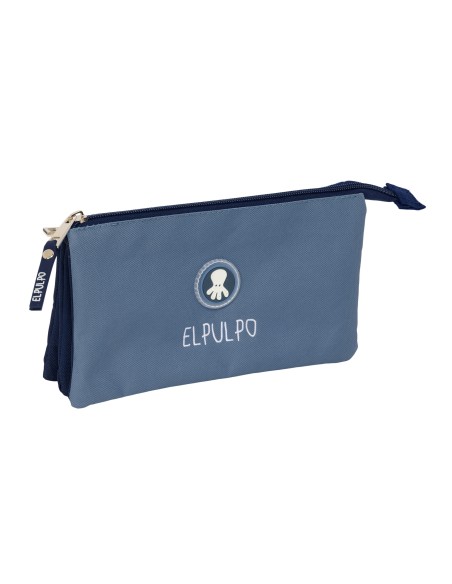 PORTATODO TRIPLE EL PULPO "AZUL" PORTATODO TRIPLE EL PULPO "AZUL"