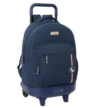 MOCHILA GDE. C/RUEDAS COMPACT EXTRAIBLE EL GANSO "ECLIPSE"