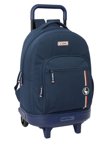 MOCHILA GDE. C/RUEDAS COMPACT EXTRAIBLE EL GANSO "ECLIPSE"