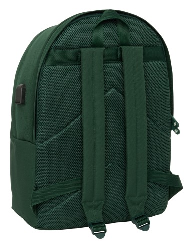 MOCHILA DOBLE PARA PORTATIL 15,6"+USB EL GANSO BASICS "GREEN"