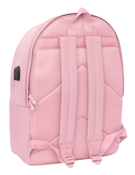 MOCHILA DOBLE PARA PORTATIL 15,6"+USB EL GANSO BASICS "PINK" MOCHILA DOBLE PARA PORTATIL 15,6"+USB EL GANSO BASICS "PINK"