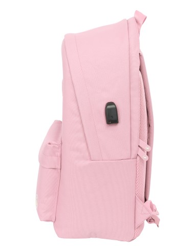 MOCHILA DOBLE PARA PORTATIL 15,6"+USB EL GANSO BASICS "PINK"