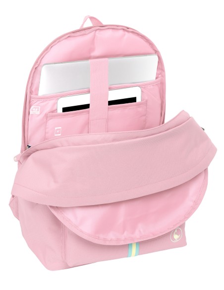 MOCHILA DOBLE PARA PORTATIL 15,6"+USB EL GANSO BASICS "PINK" MOCHILA DOBLE PARA PORTATIL 15,6"+USB EL GANSO BASICS "PINK"