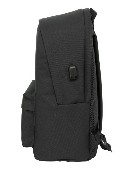 MOCHILA DOBLE PARA PORTATIL 15,6"+USB EL GANSO BASICS "BLACK" MOCHILA DOBLE PARA PORTATIL 15,6"+USB EL GANSO BASICS "BLACK"