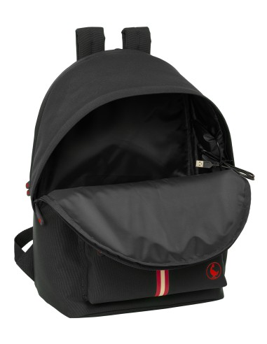 MOCHILA DOBLE PARA PORTATIL 15,6"+USB EL GANSO BASICS "BLACK"