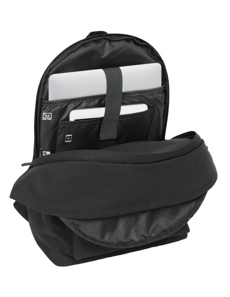 MOCHILA DOBLE PARA PORTATIL 15,6"+USB EL GANSO BASICS "BLACK" MOCHILA DOBLE PARA PORTATIL 15,6"+USB EL GANSO BASICS "BLACK"