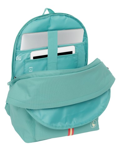 MOCHILA DOBLE PARA PORTATIL 15,6"+USB EL GANSO BASICS "AQUARELLE"