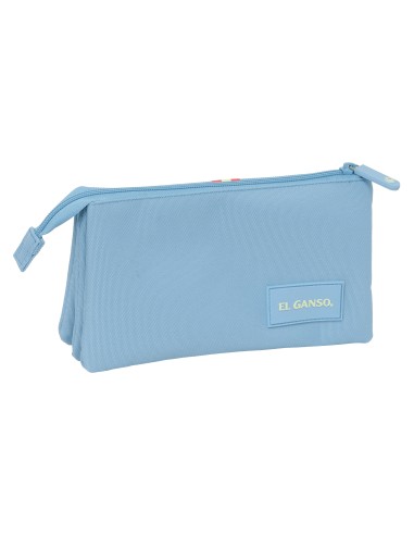 PORTATODO TRIPLE EL GANSO BASICS "CERULEAN"