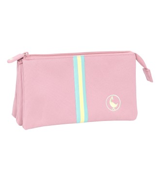 PORTATODO TRIPLE EL GANSO BASICS "PINK"
